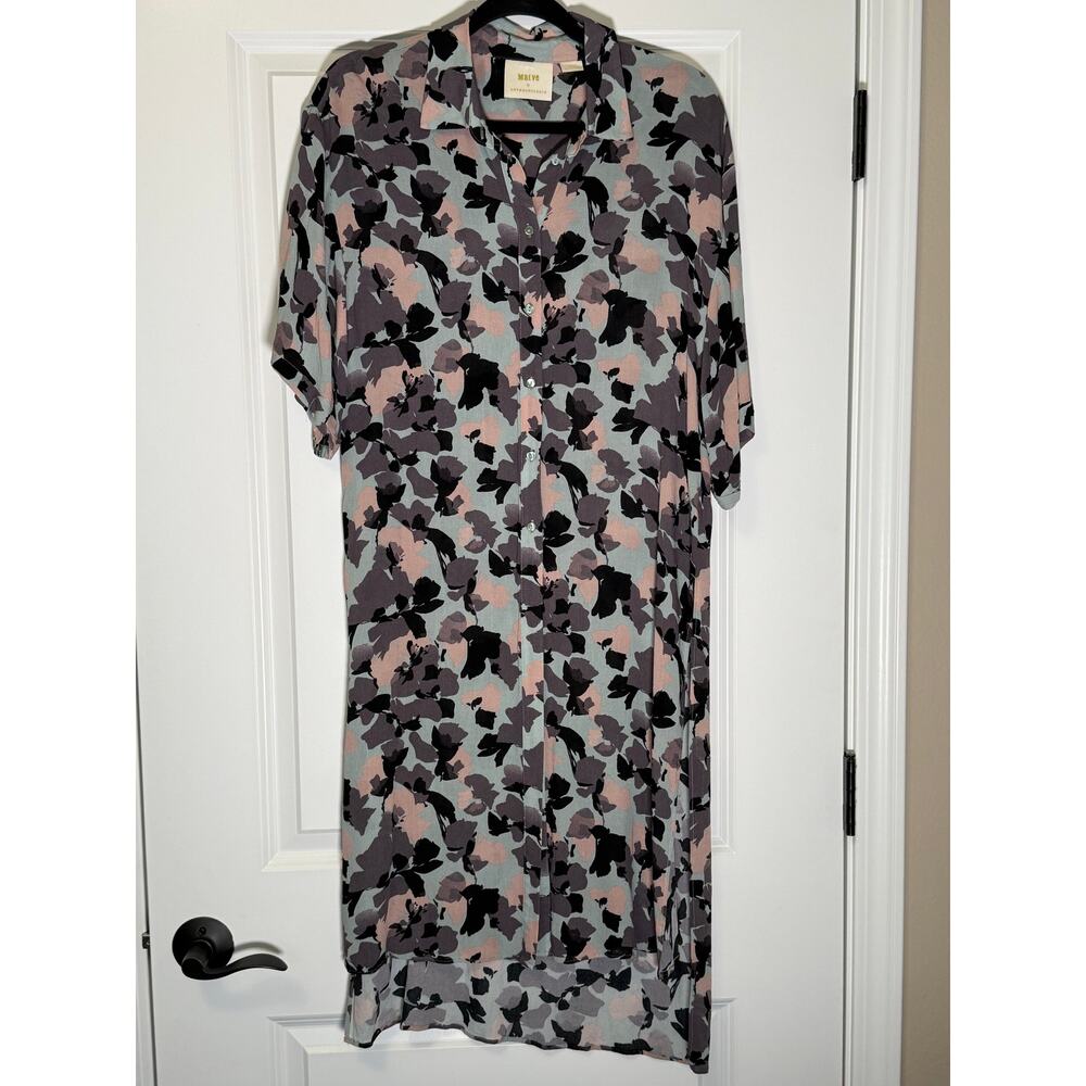 Anthropologie x Maeve Rita Printed Tunic Blouse